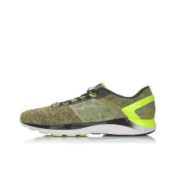 LiNing Super Light 14 Cushioning Low-Top Running Shoes Unisex Neon Green Black
