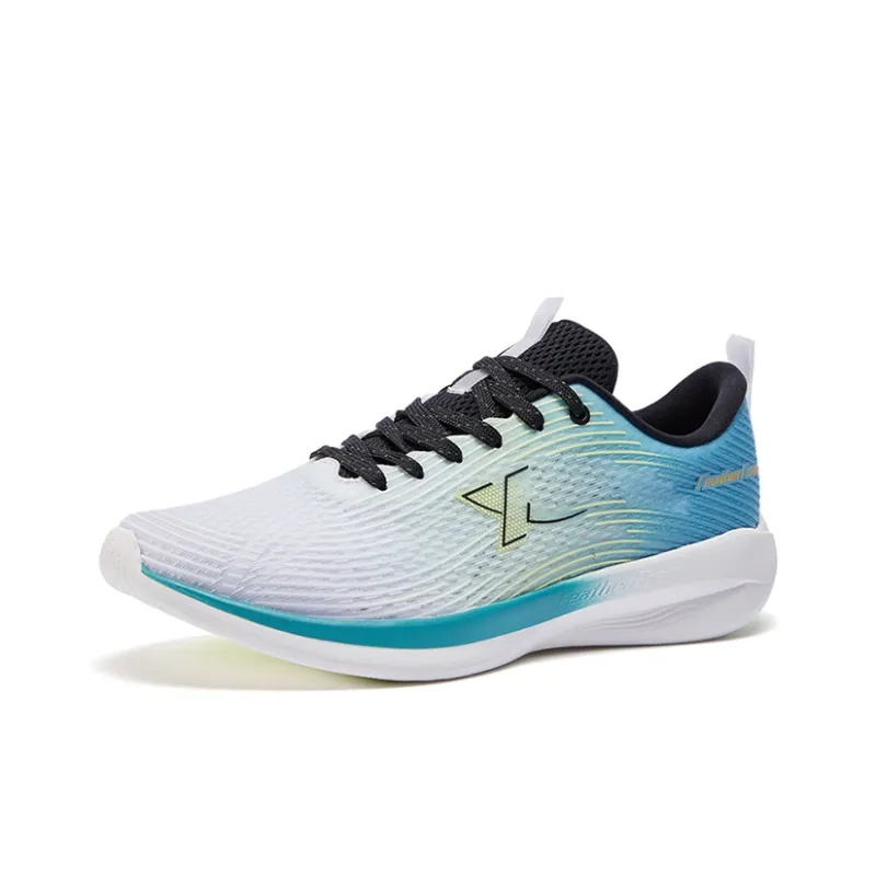 XTEP Feather-Light 6.0 Feather Running Shoes Men's White Blue-1
