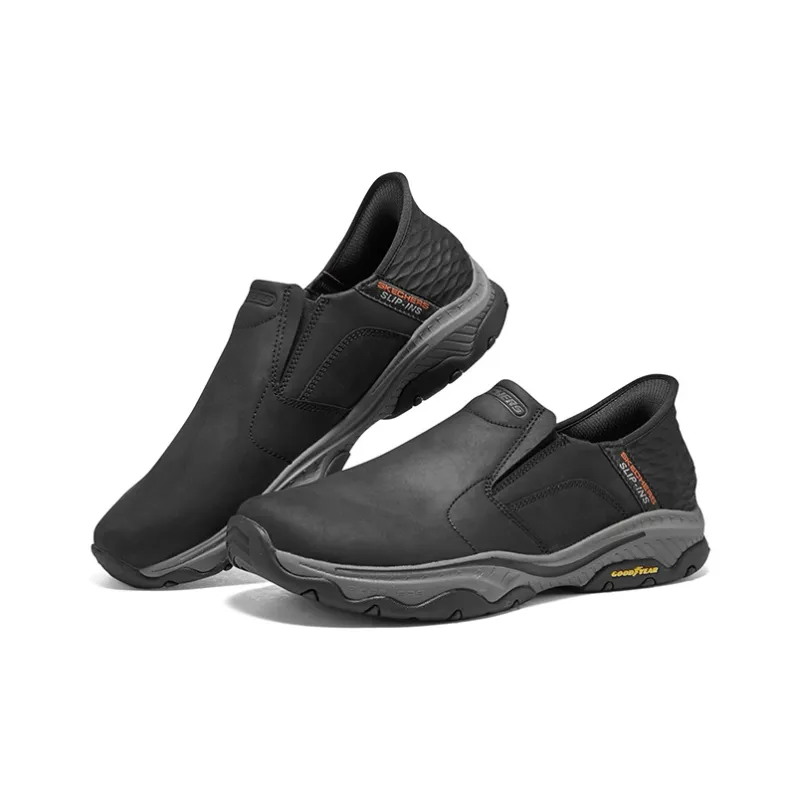 Skechers Slip ins Relaxed Fit Craster Lanigan 'Pure Black'-3