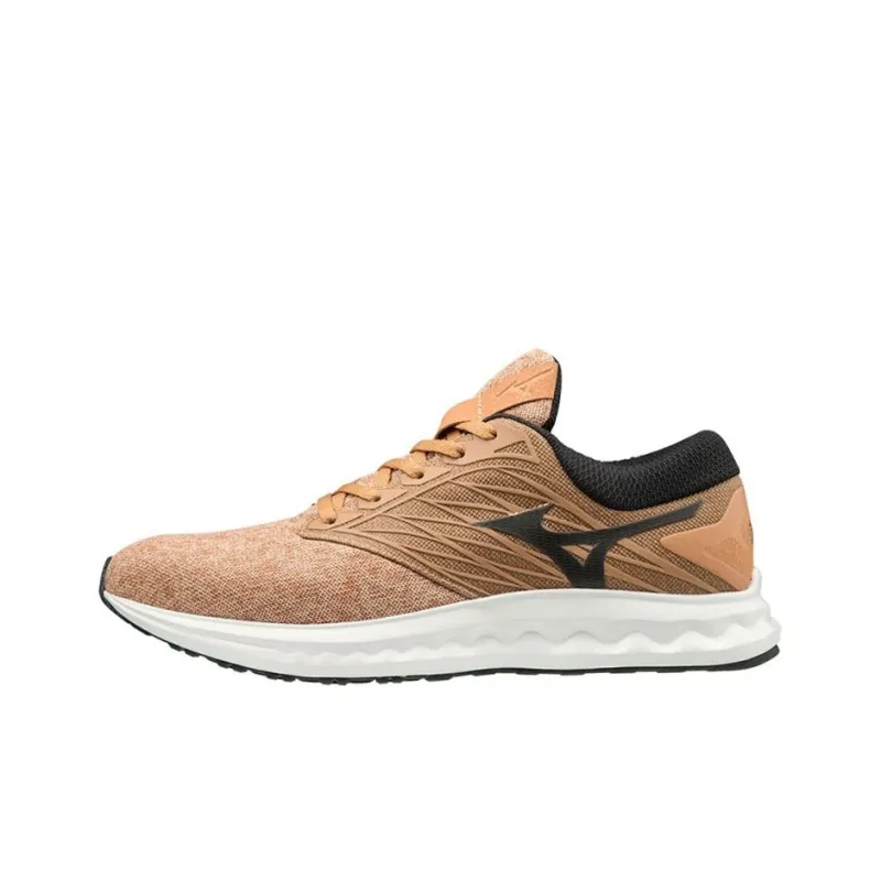 Mizuno Wave Polaris Shock Absorption Non Slip Brown-0