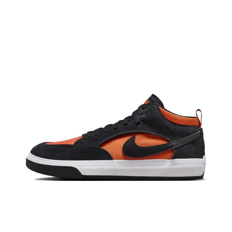 Nike Sb React Leo Black Electro Orange-0