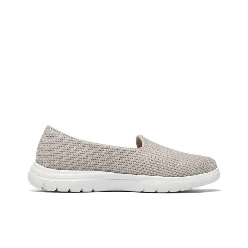 Skechers On The GO Fle ASPIRE Anti Slip And Wear Resistant Rebound Low Top Casual Shoes Women's Gray-1