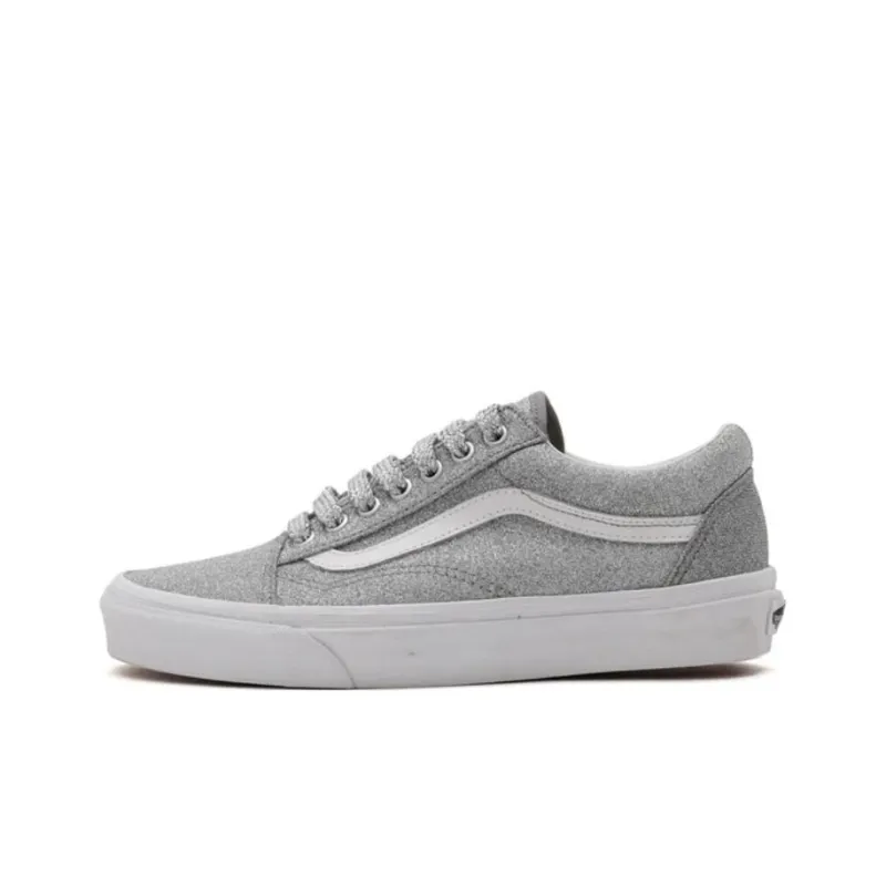 Vans Old Skool Lurex Glitter 'Silver'-0
