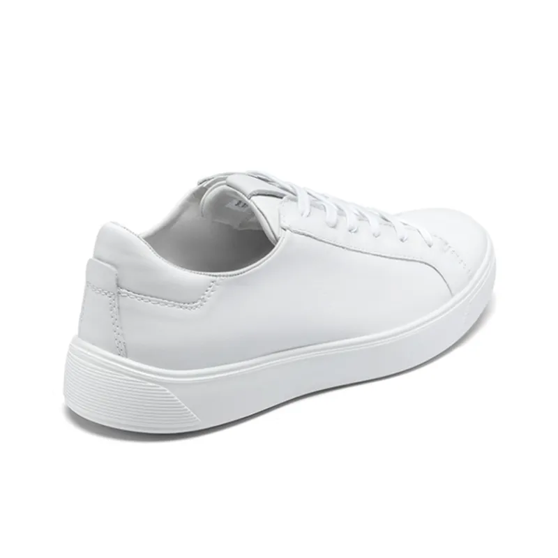 Ecco Street Fun Break Stylish Skateboarding Shoes Men's White-3
