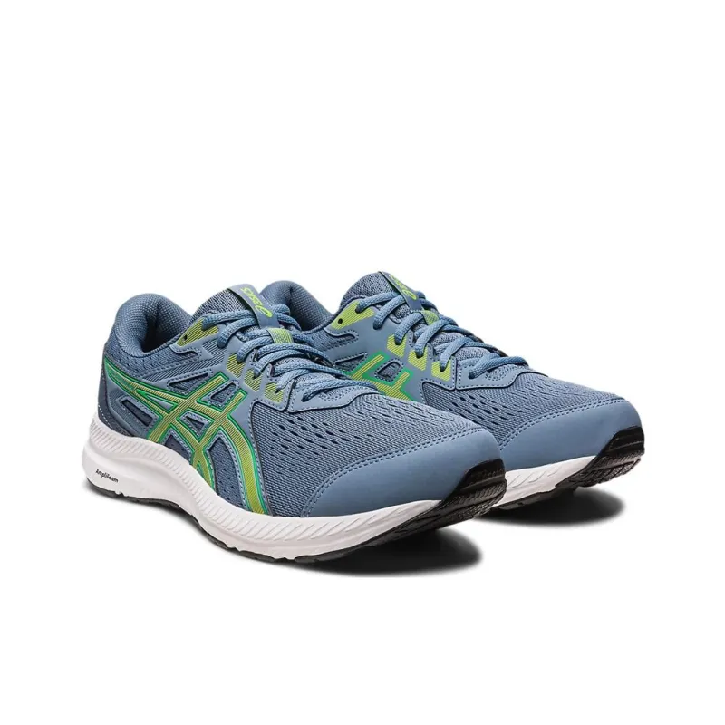 Asics Gel Contend 8 'Steel Blue Lime Zest'-2