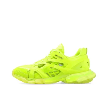 Balenciaga Track 2.0 Sneakers 'Clear Sole Neon Yellow'