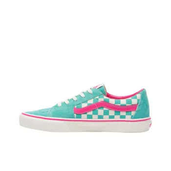 Vans SK8 Low 'Teal Pink Checkerboard'