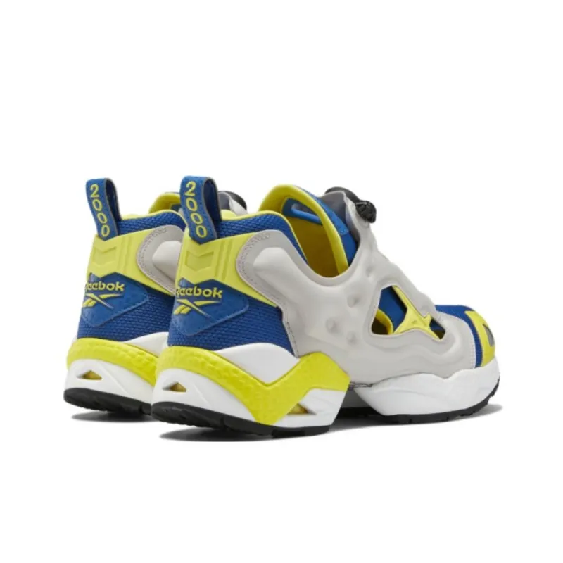 Reebok InstaPump Fury 95 'Impact Blue Bright Yellow'-3