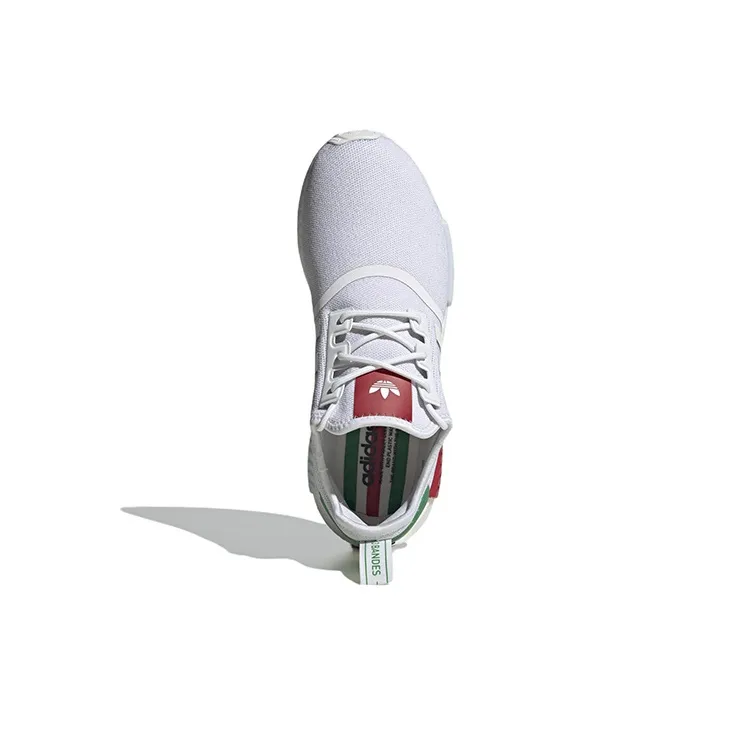 Adidas Originals NMD_R1 'White Red Green'-4