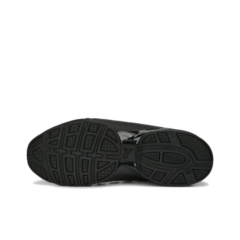 PUMA Axelion Anti Slip Wear Resistant Low Top Casual Running Shoes Men's Black-5