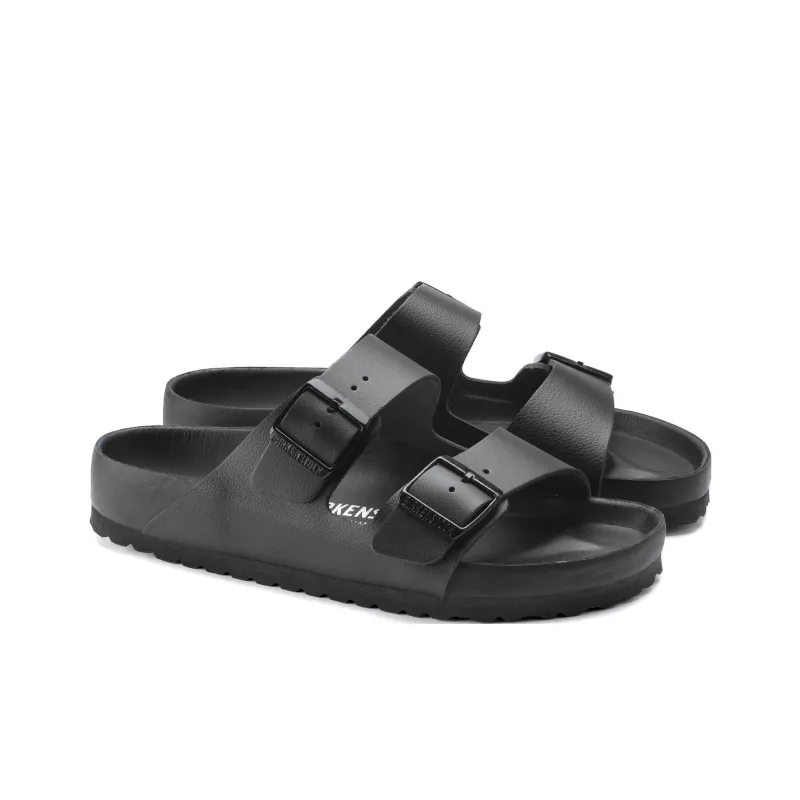 Birkenstock Arizona Natural Leather Sandals 'Black'-2