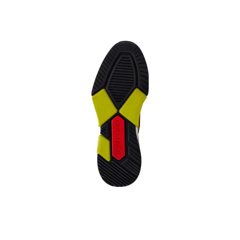 TOM FORD Jago Panelled Sneakers-4