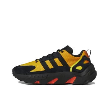 Adidas Originals Zx 22 Boost Black Semi Impact Orange