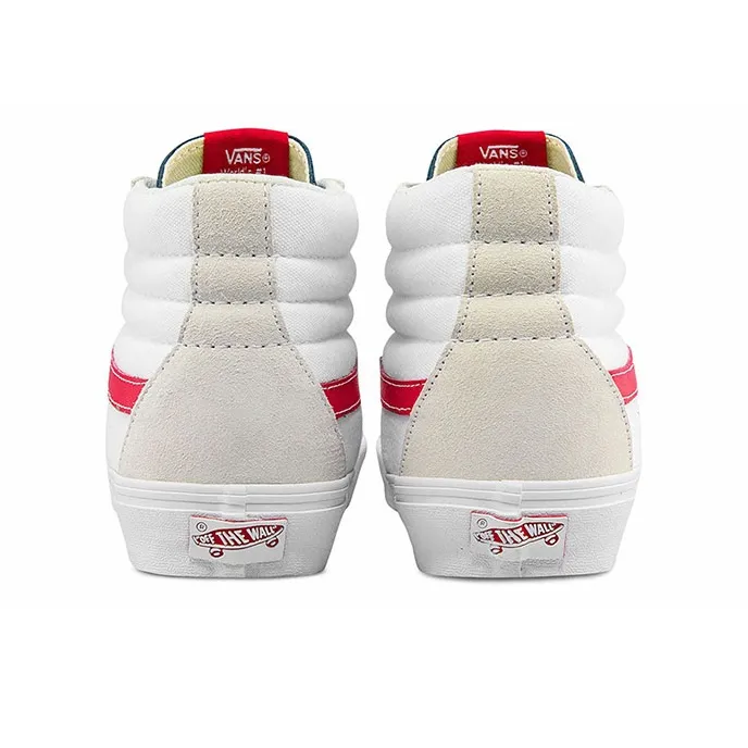 Vans SK8 HI Reissue Vr3 Lx 'White Red'-4