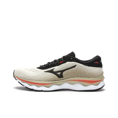 Mizuno Wave Sky 5 Running Shoes Unisex Low-Top Sand/Black