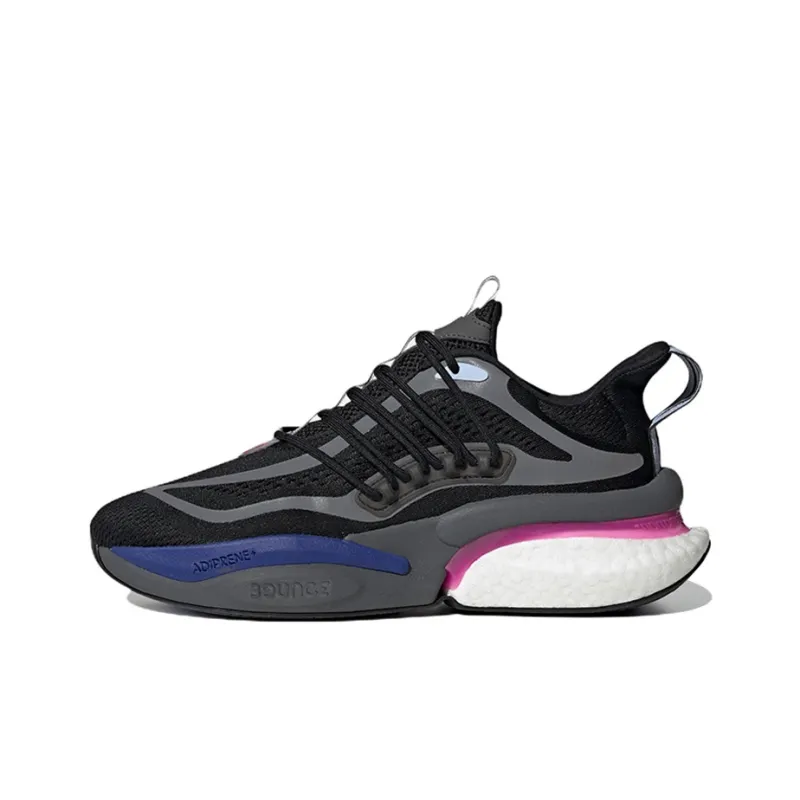 Adidas AlphaBoost V1 'Black Blue Fuchsia'-0