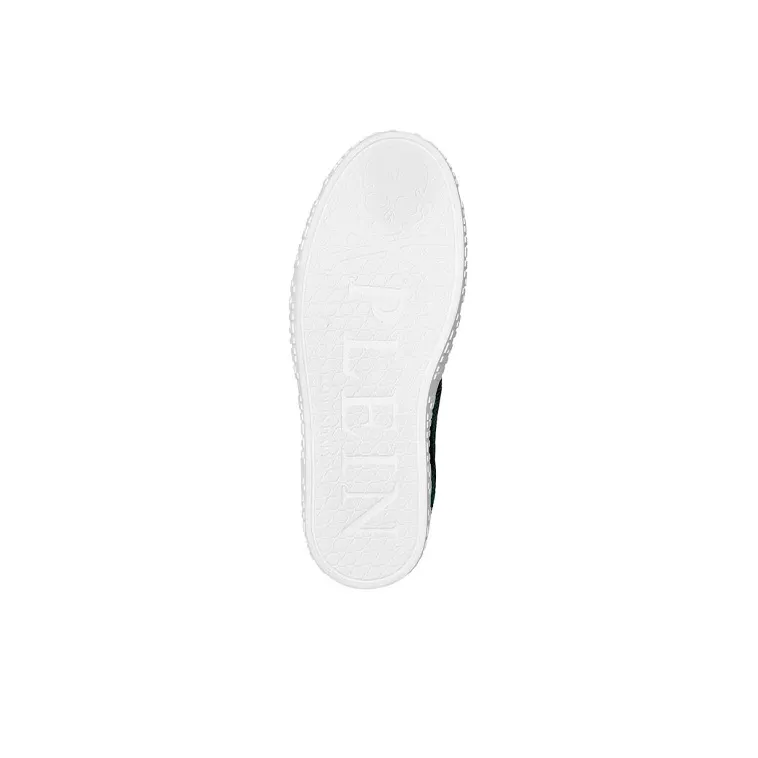 PHILIPP PLEIN Strass High-top Sneakers-4