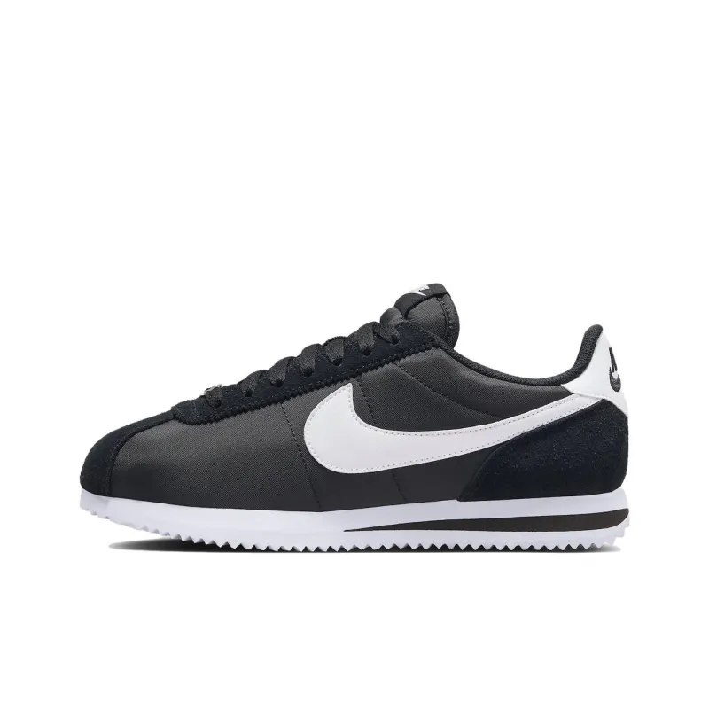 Nike Cortez Nylon Black White Women's-0