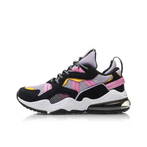 LINING CF Casual Shoes Women's Low-Top Purple Black
