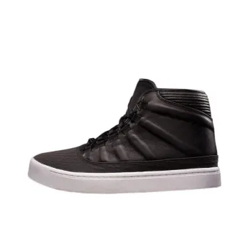 Jordan Westbrook 0 Cushioning Wear Resistant High Top Vintage Basketball Shoes Unisex Black White