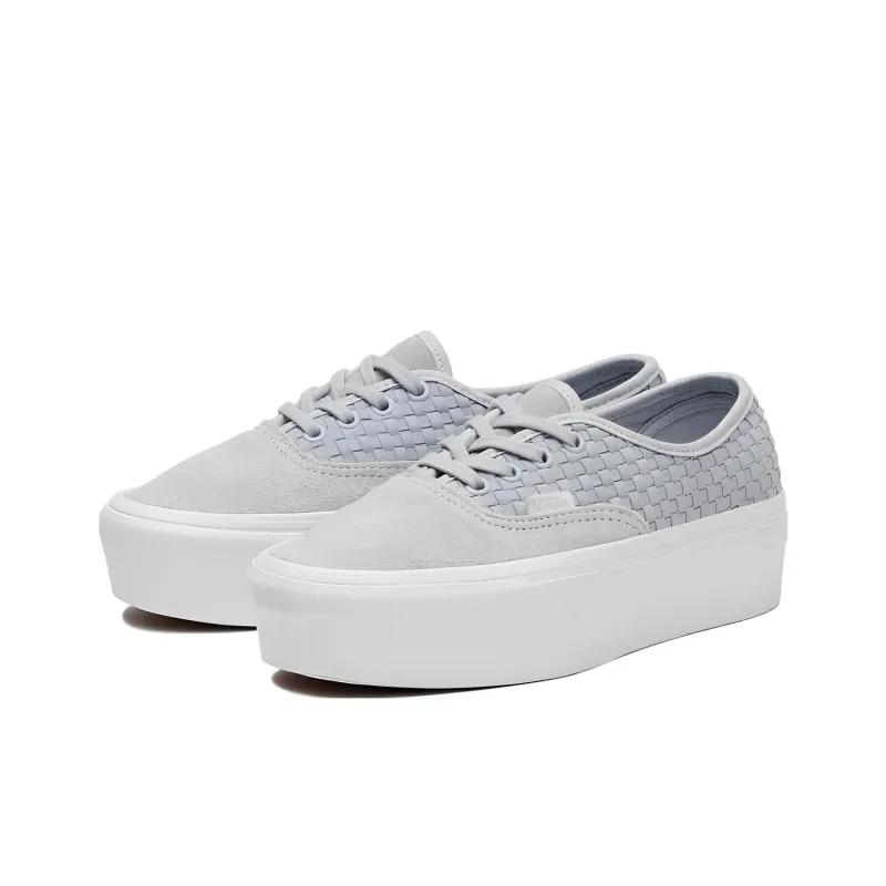 Authentic Vans Stackform 'Micro Weave Grey'-2