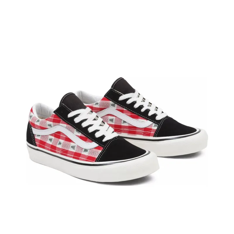 Old Skool Vans 36 Dx 'Anaheim Factory Red Plaid'-2