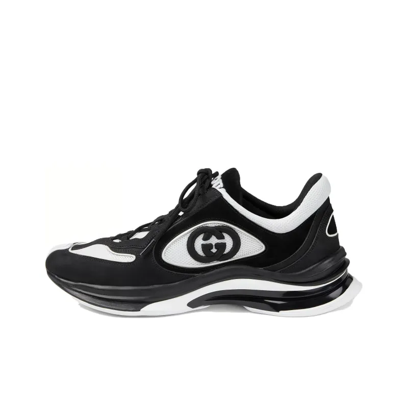 GUCCI Run Sneaker 'Black Suede'-0