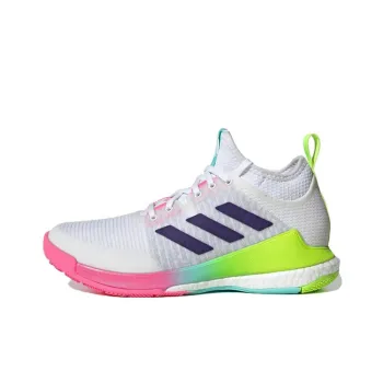 Adidas Crazyflight Mid White Purple Aqua Women's