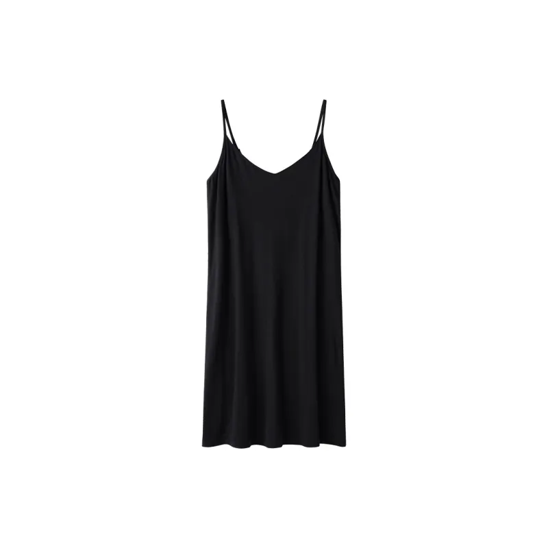 Sharefun Nightgown Women's Black-0