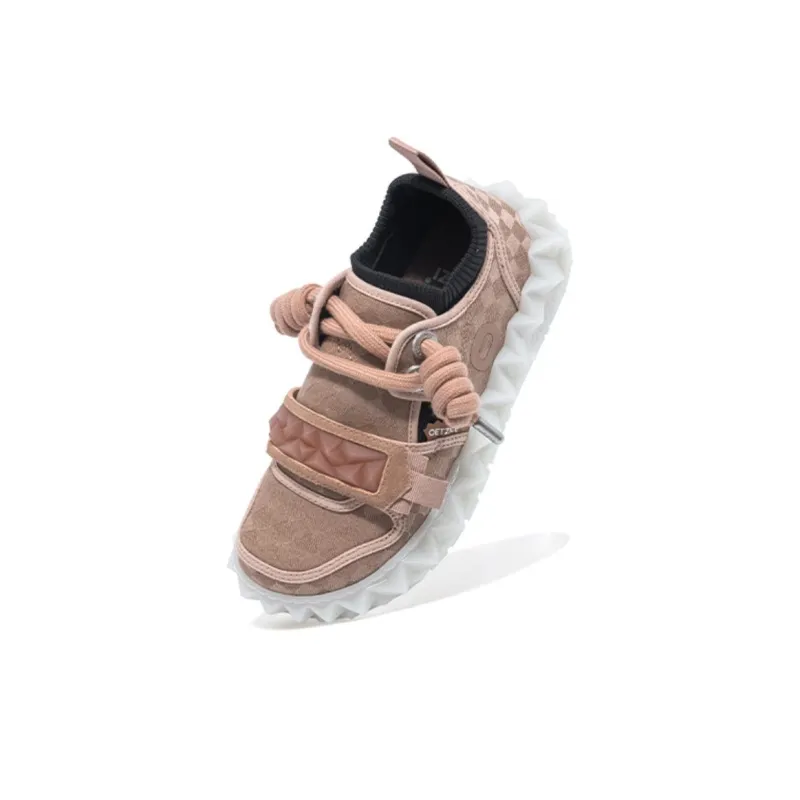OETZI Ice Mountain Series 11 Low Top Casual Shoes Women's Dark Pink-3