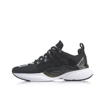 LiNing Crazy Run X Cushioning Rebound Low Top Running Shoes Women's Standard Black