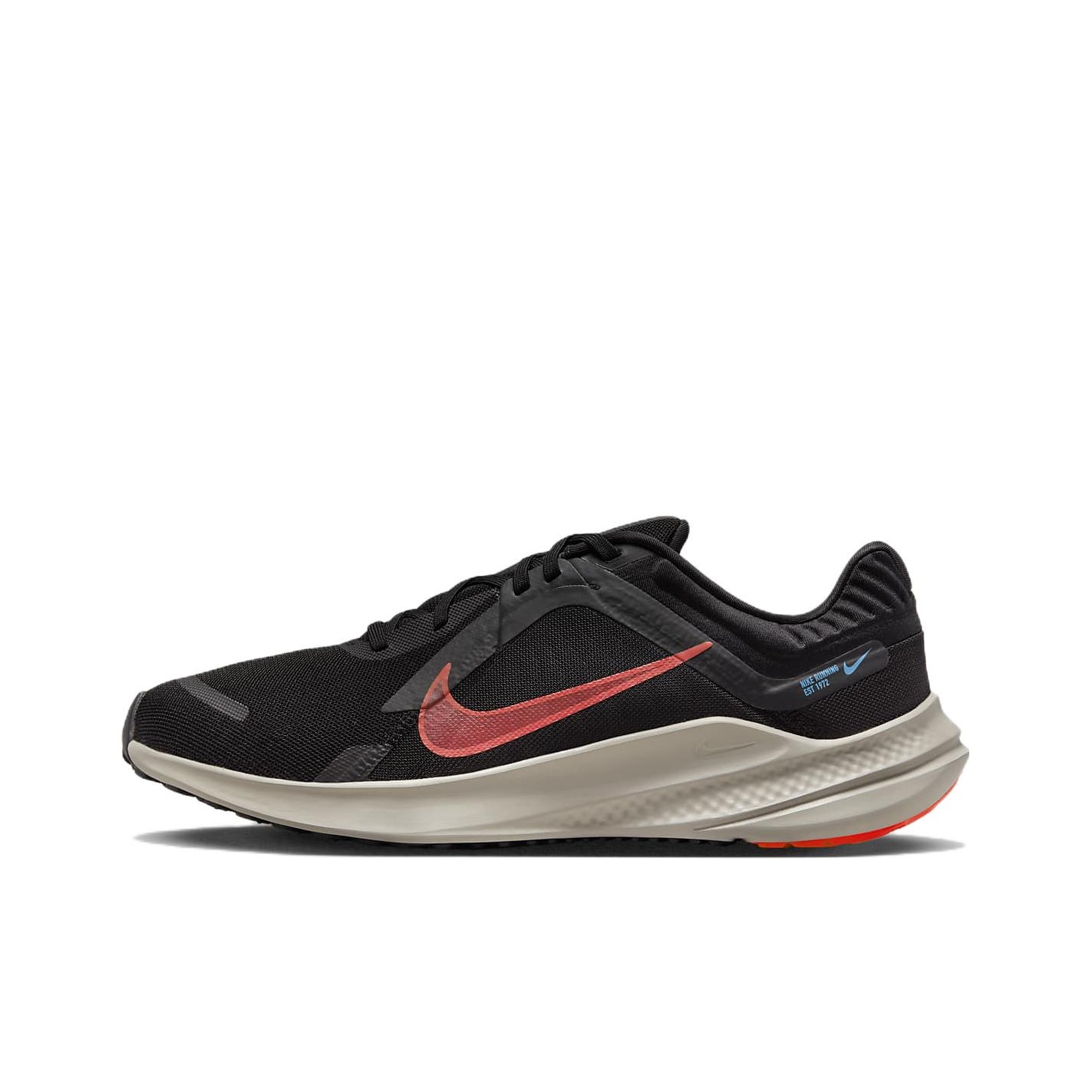 Nike Quest 5 'Black Bright Crimson' US M 10.5 - POIZON