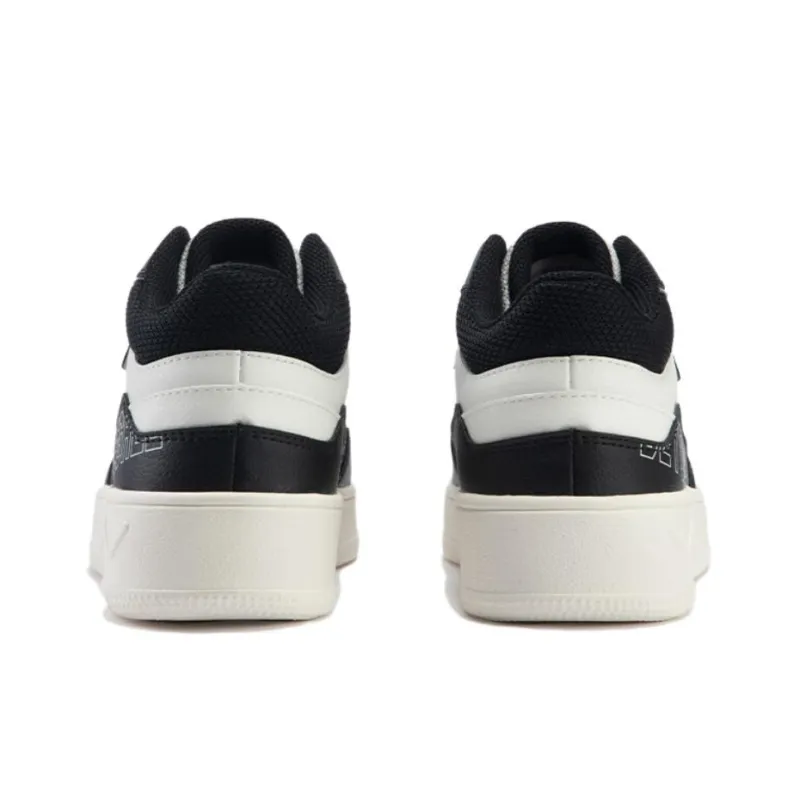 361° AF1 Flying Target Abrasion Resistant Breathable High Top Skateboard Shoes Women's White Black-3