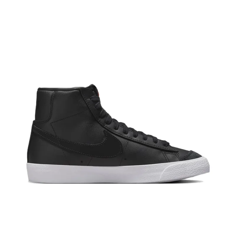 Nike Blazer Mid 77 Vintage Black White Women's-1