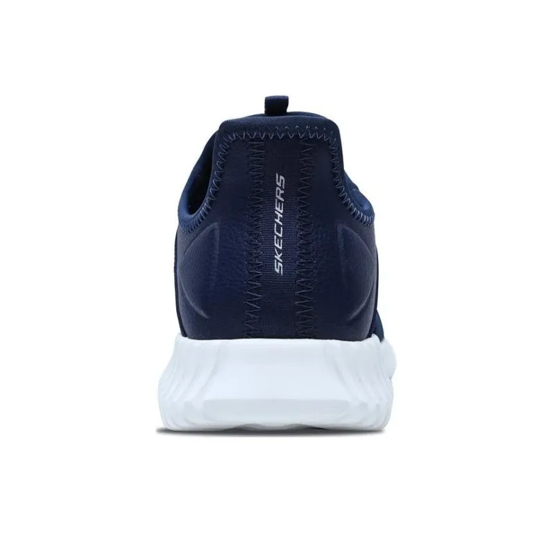 Skechers Elite Fle Anti-Slip Wear-Resistant Low-Top Sports Casual Shoes Men's Navy-2