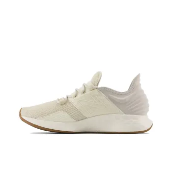 New Balance Fresh Foam Roav Anti-Slip Wear-Resistant Low-Top Running Shoes Beige Gray Yellow