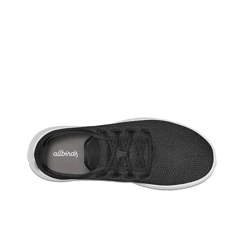 Allbirds Tree Runners Breathable Lightweight Low-Top Casual Shoes Women's Stone Black White Base-4