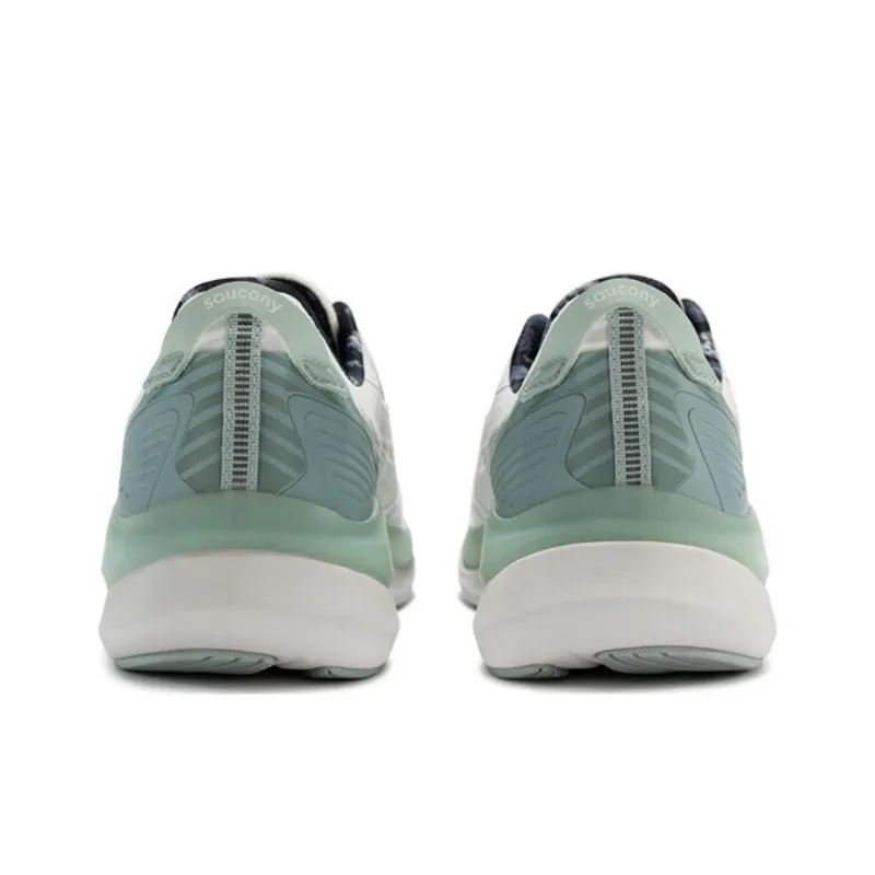 Saucony Phoenix Inferno 2 Cushioned Slip Resistant Breathable Lightweight Low Top Running Shoes Unisex White Blue-3