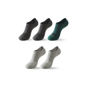 INVISIBLE No-Show Socks Unisex 5 Pack