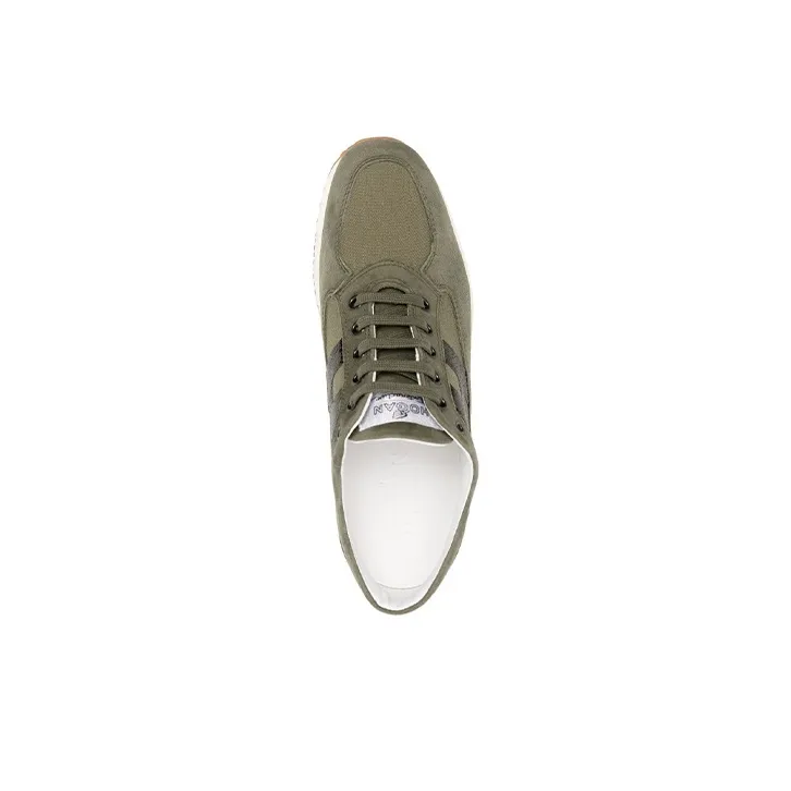 HOGAN Interactive Low-Top Sports Casual Shoes Women's Green-4