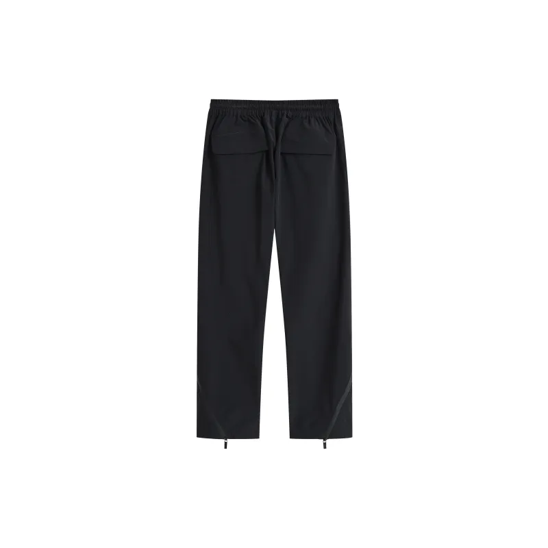 WAITINGWAVE Casual Pants Unisex Black-1