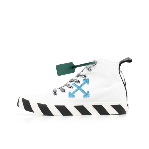 OFF-WHITE Vulc Mid White Blue