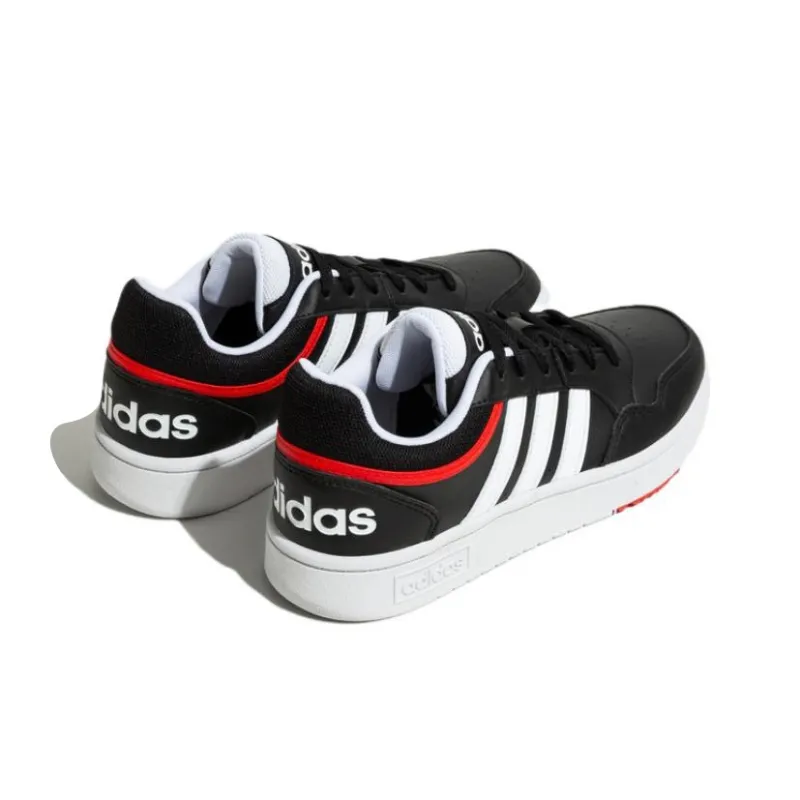 Adidas Hoops 3.0 'Black White Red'-3