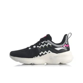 LiNing SOFT PLUS Plus Low Top Running Shoes Women's Black White