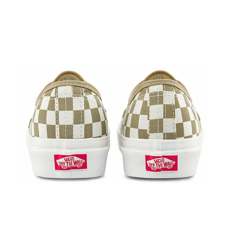 Vans Style 44 Low Tops Casual Skateboarding Shoes Unisex Brown White-4