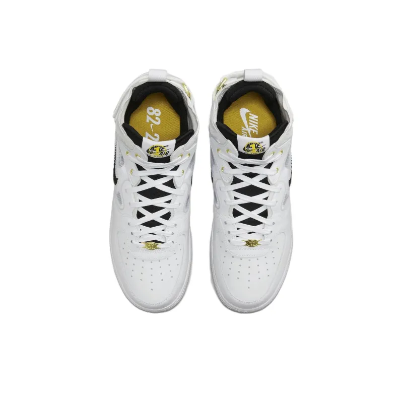 Nike Air Force 1 Mid React 40th Anniversary White Black-3