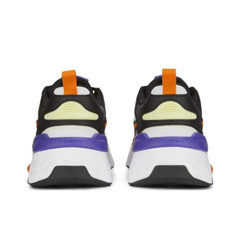PUMA RS-Simul8 Fandom Anti-Slip Wear-Resistant Low-Top Sports Casual Shoes Unisex Black White Orange-4