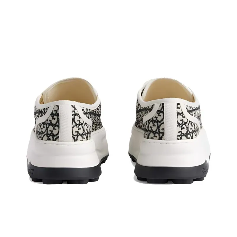 GUCCI Women's Gg Sneaker 'Ivory Black' Women's-4
