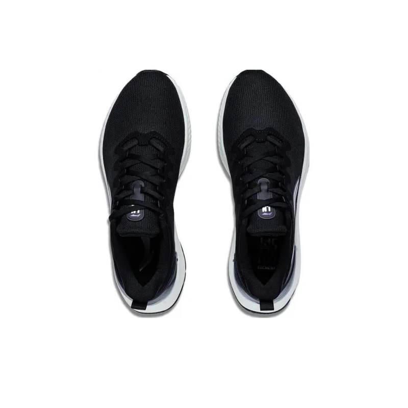 LiNing YueYing Element Durable Breathable Low Top Running Shoes Women's Black-3