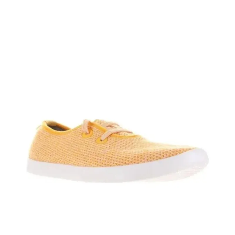 Allbirds Tree Skippers Slip-Resistant Cushioning Low-Top Skateboard Shoes Women's Light Egg Yellow-2